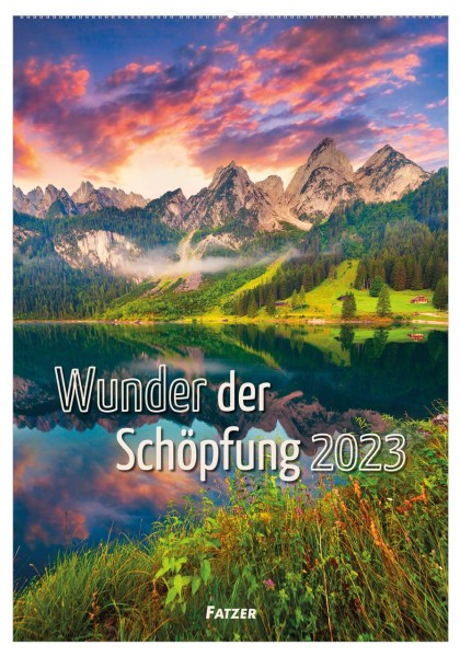 Wunder der Schöpfung 2023 - Wandkalender im Superformat