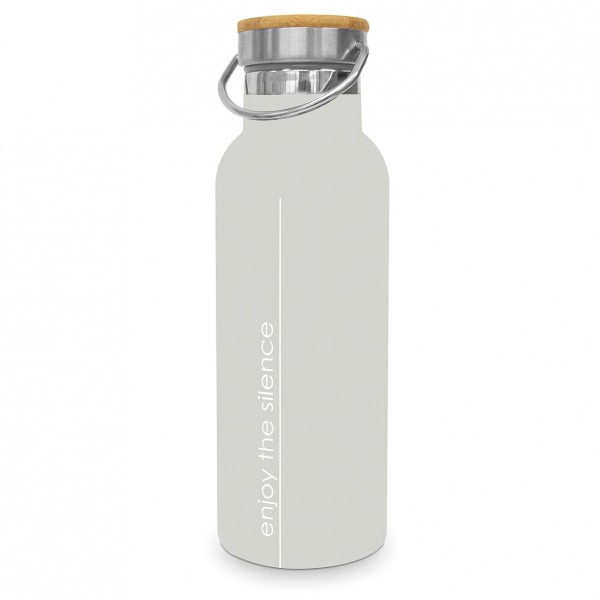 Isolierflasche 'taupe'