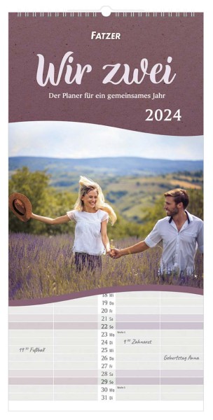 Wir zwei 2024 - Terminkalender