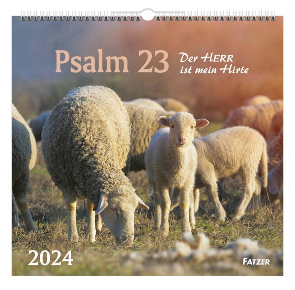 Psalm 23 2024 - Wandkalender