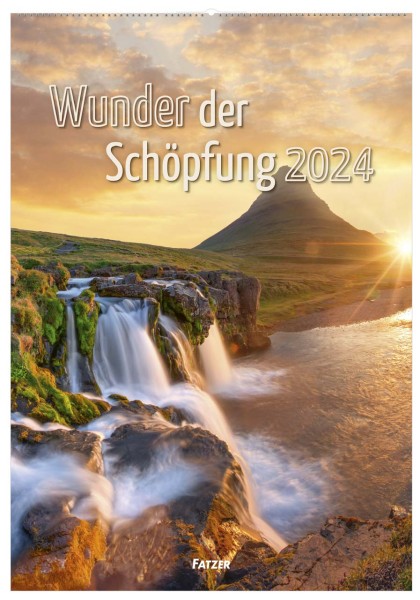 Wunder der Schöpfung 2024 - Wandkalender im Superformat