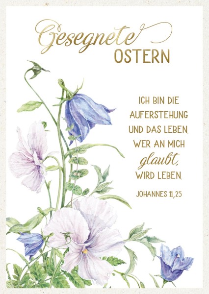 Postkarte Gesegnete Ostern