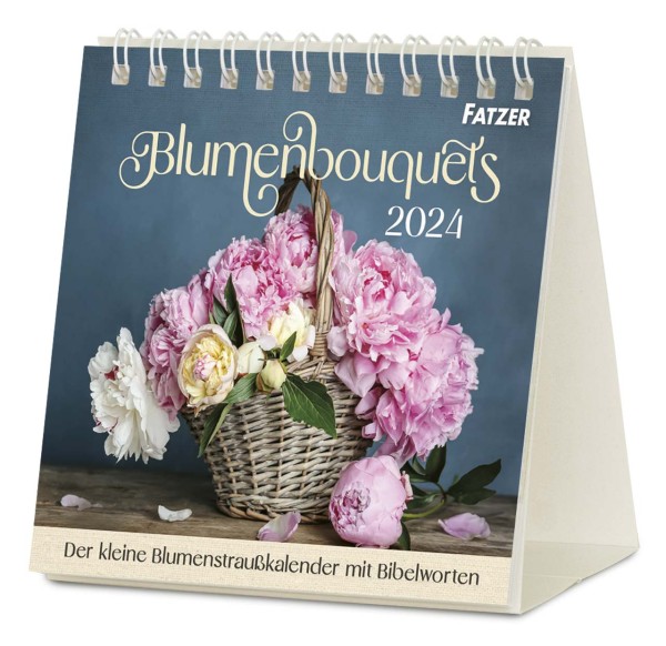 Blumenbouquets 2024 - Tischkalebnder