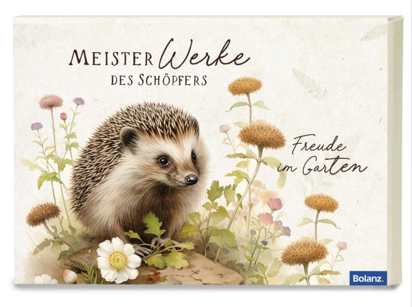 Postkartenbox Meisterwerke des Schöpfers - Freude im Garten